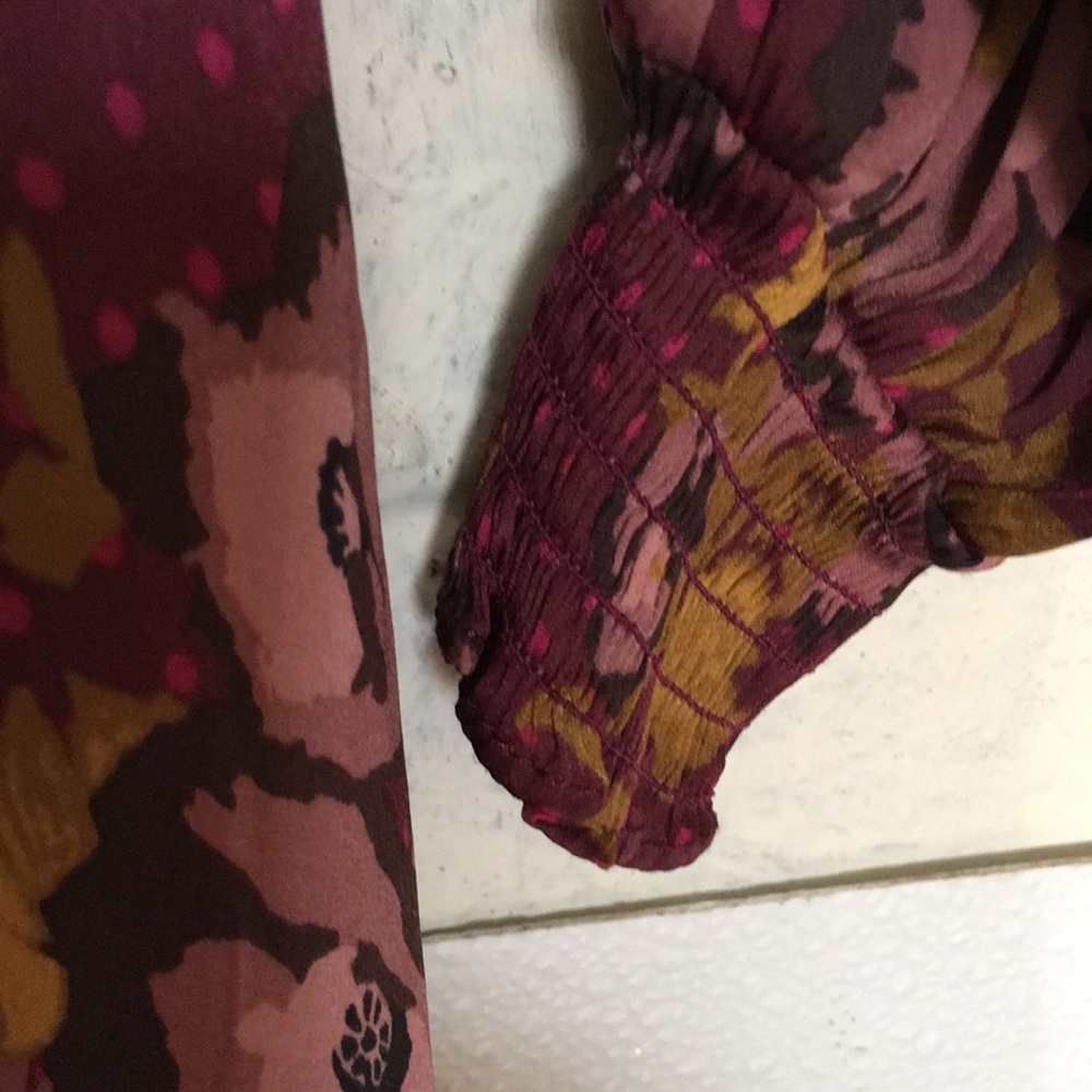 NWT Free People Morning Light Floral Mini Dress - Picture 6 of 11